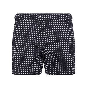 Tom Ford Men Mid Dot Print Micro Compact Popeline Wr Swim Shorts